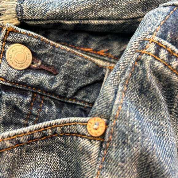 We the Free Button-Fly Jeans w/Double-Frayed Hem - Picture 14 of 16